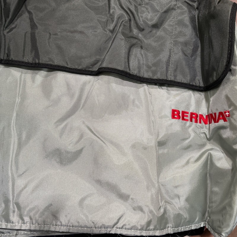 BERNINA SEWING MACHINE BLACK GREY SOFT CASE DUST COVER  23" W x 14" H x  9.25D