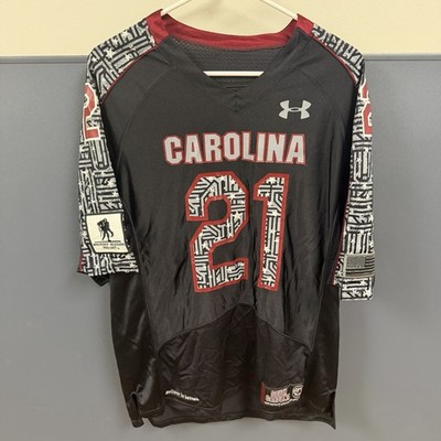 South Carolina Gamecocks 21 Under Armour Jersey Size S Marcus Lattimore WW