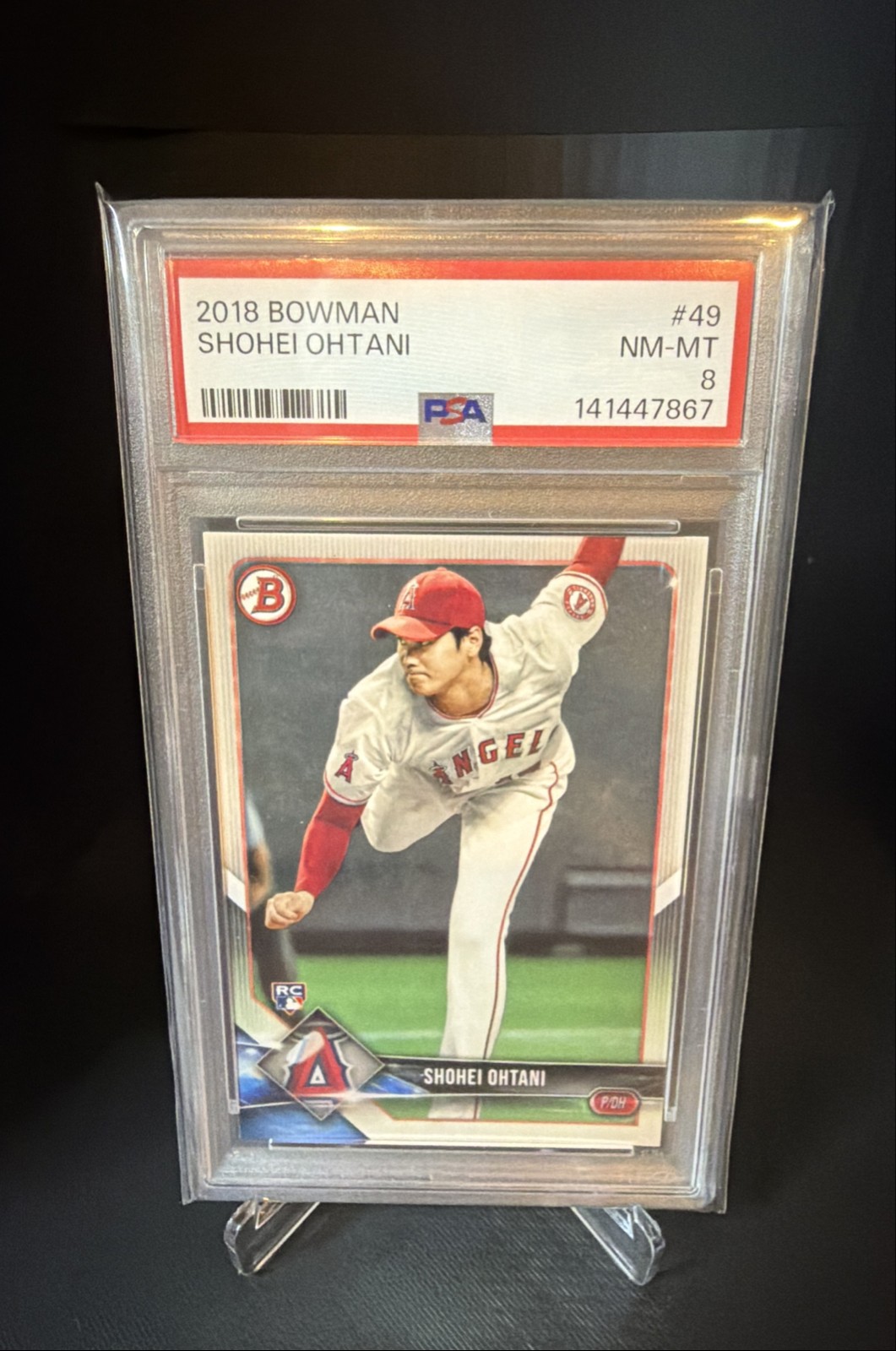 Shohei Ohtani 2018 Bowman #49 Base Price Guide - Sports Card Investor