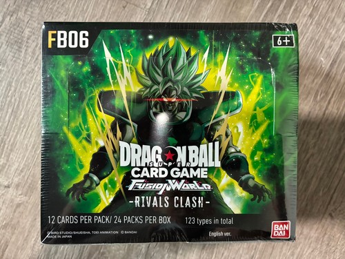 Dragon Ball Super Fusion World Rivals Clash Booster Box FB06