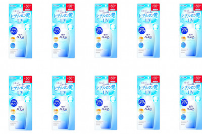 SKIN AQUA Super Moisture Milk 40ml Sunscreen Super Waterproof SPF50 ×10pics set