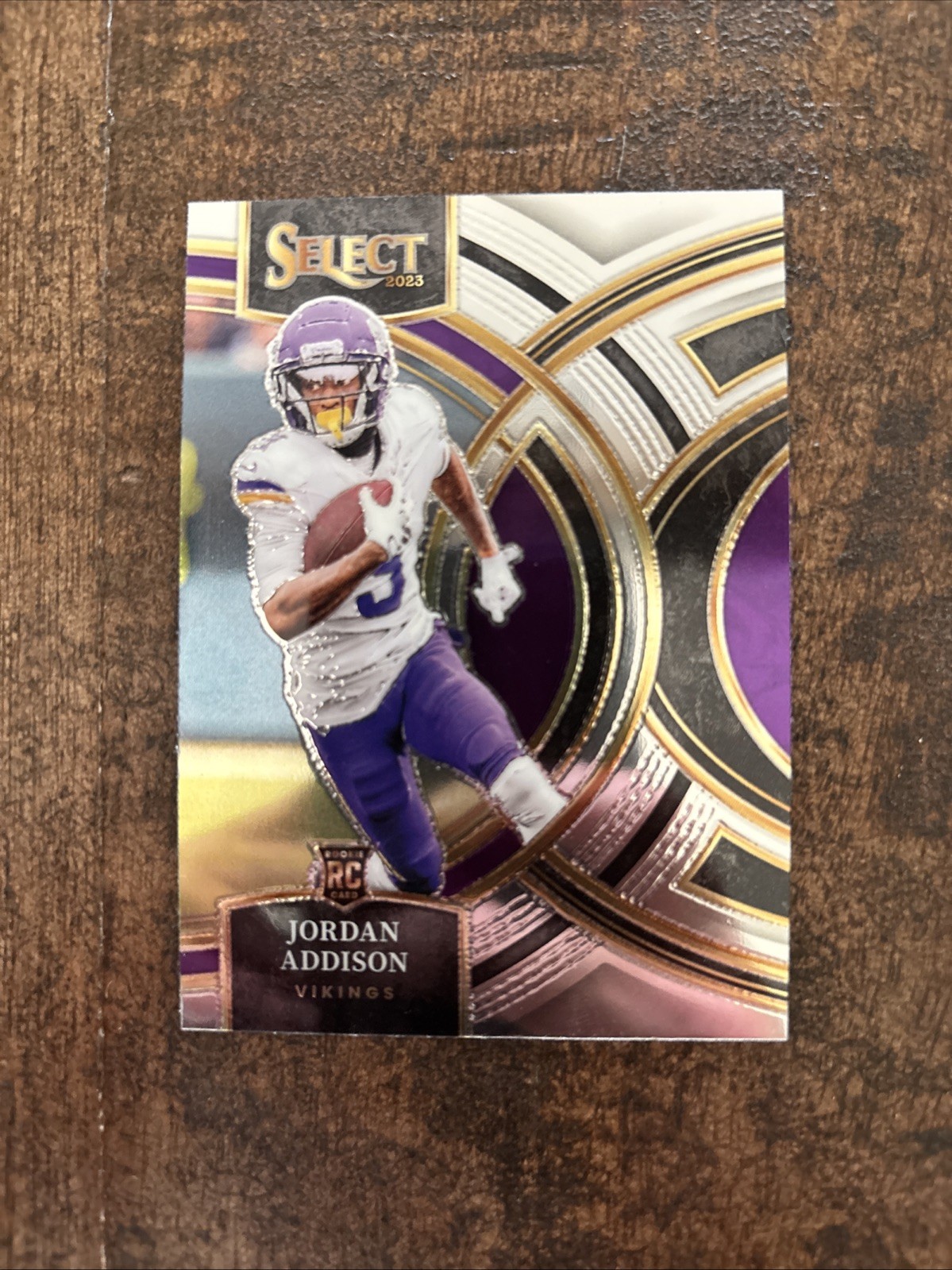 2023 Panini Select - Premier Level Jordan Addison #194 Silver Prizm (RC)