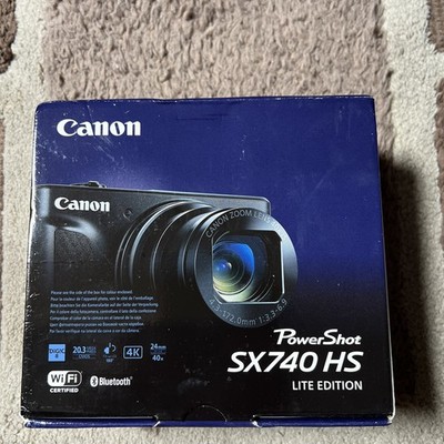 Canon PowerShot SX740 HS Lite Edition Digital Camera Black - Same Day Shipping