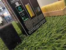 Quick Care Premium Shoe Cleaner Kit with Cleaner, Conditioner, Brush  Sponge