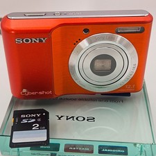 Sony Cyber-shot DSC-S2100 12.1MP Digital Camera Orange Point Shoot Tested
