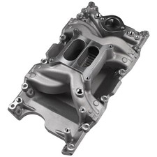 Dual Plane Intake Manifold For Mopar Small Block La Magnum 318 340 360 5.2l 5.9l