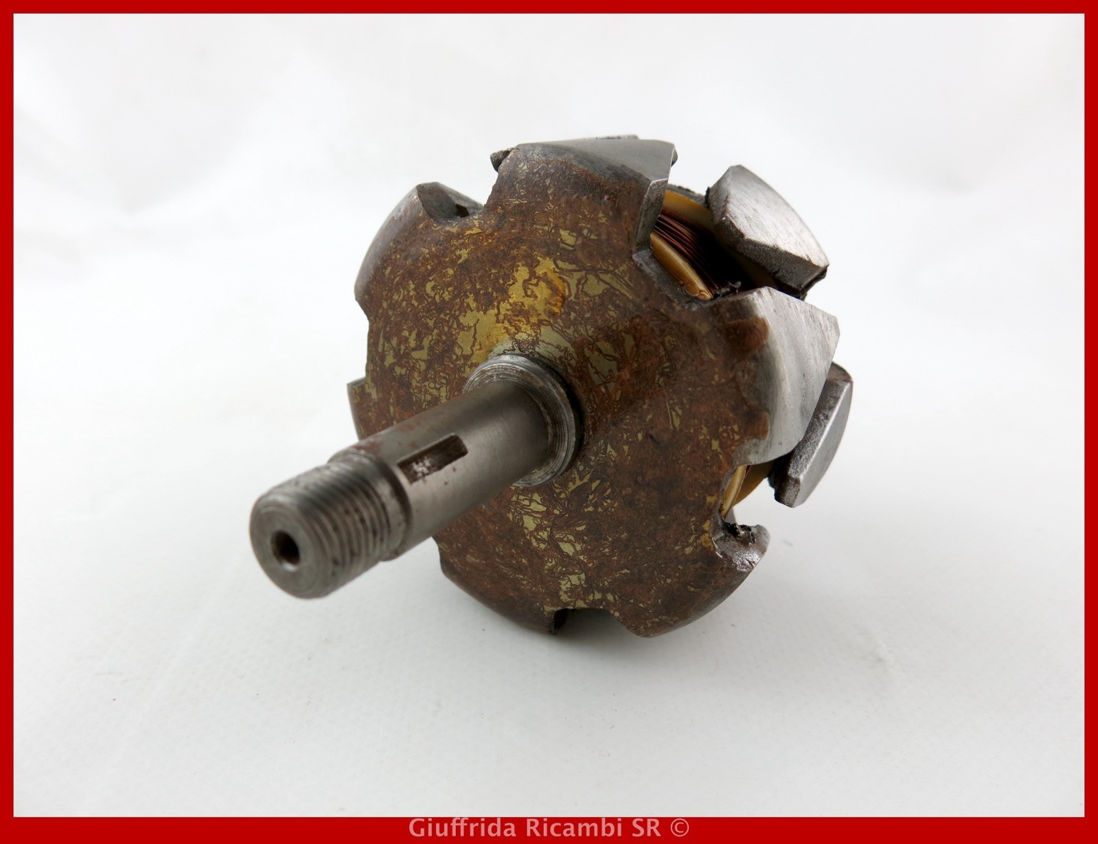 - Senza marca/Generico - - Rotore Alternatore Impianto Ducellier Citroën Gs Ricambi Auto D Epoca - Miniatura 2