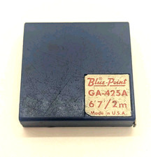 Vintage Blue Point Tape Measure GA-425A  6' 7" / 2m SAE Metric USA   *Rare*