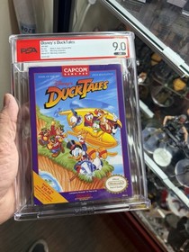 Capcom Disney's DuckTales PSA GAMES Graded 9.0 CIB(NES) 🔥💎(Read)👍⭐️9.6 cart