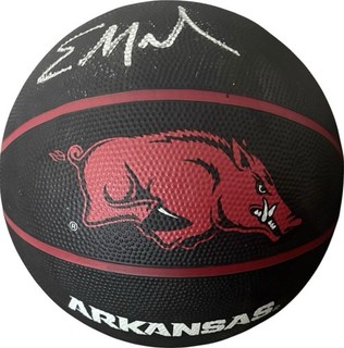 Arkansas Razorbacks Eric Musselman Signed Logo Basketball JSA Certified USC