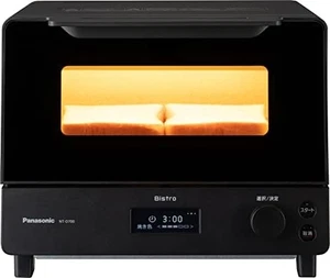 Panasonic Bistro Grille-pain avec 8 Paramètres de température NT-D700-K Noir F/S