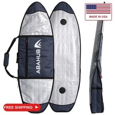 Abahub 6'0 x 22 Surfboard Travel Bag, Foam Padded Day Bag,DarkBlue