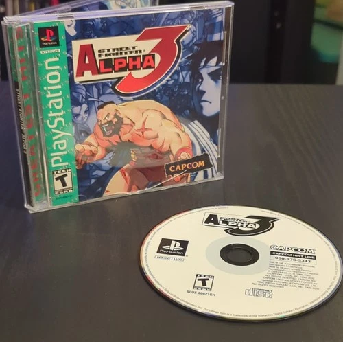 Capcom Street Fighter Alpha 3 Sony PlayStation 1 Complete