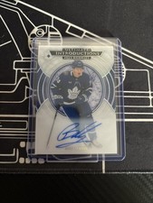 2023-24 Upper Deck Ultimate Collection Bobby McMann Intros Auto Maple Leafs