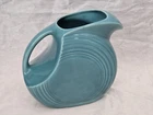 Homer Laughlin Post 86 FIESTA WARE 64oz TURQUOISE Large Disc Water Pitcher