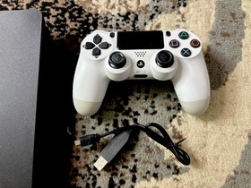 PlayStation 4 Slim 500GB Good Tested Console w Controller, HDMI, Power Cords.