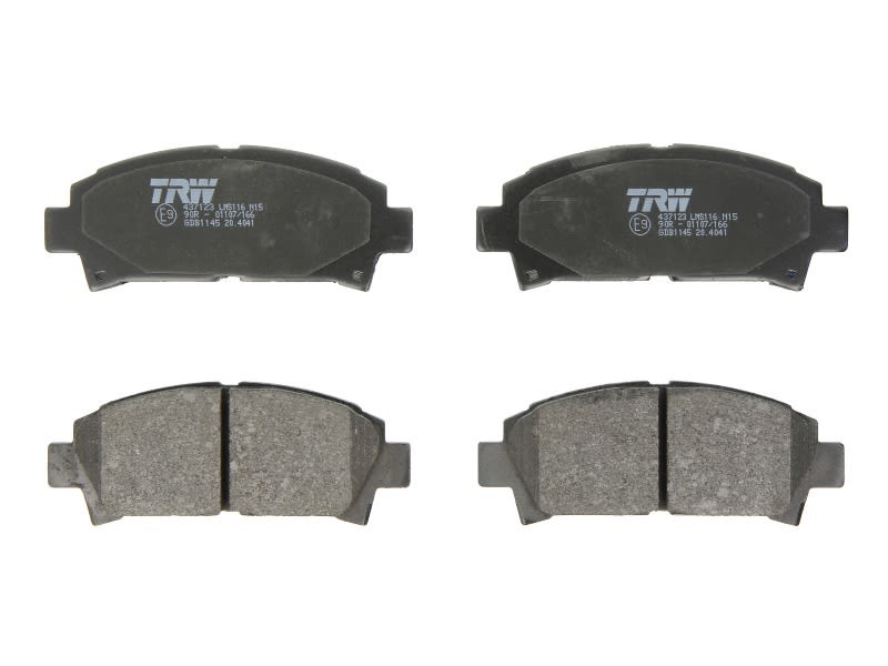 Plaquettes de frein TRW GDB1145 pour Toyota MR2 II 2.0 1989-1999