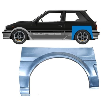 Für Toyota Starlet P70 1984-1989 3 Tür Radlauf Reparaturblech Kotflügel / Links - Bild 1 von 2