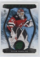2023-24 Upper Deck Artifacts Goalies Emerald 83/99 Vitek Vanecek #143 0u2j