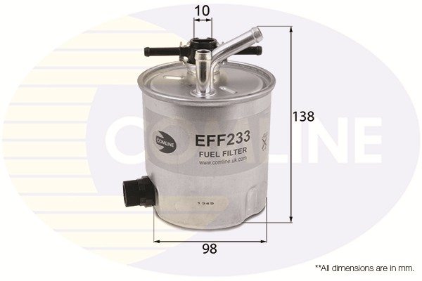 COMLINE EFF233 Fuel Filter for NISSAN