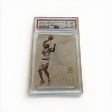 1998-99 SKYBOX MOLTEN METAL FUSION #34F VINCE CARTER HOF Rookie 196/250 PSA 8.5