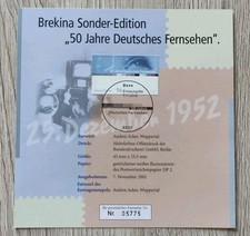 ETB 07.11.2002 - Brekina Sonder-Edition 50 Jahre Deutsches Fernsehen -Limitiert