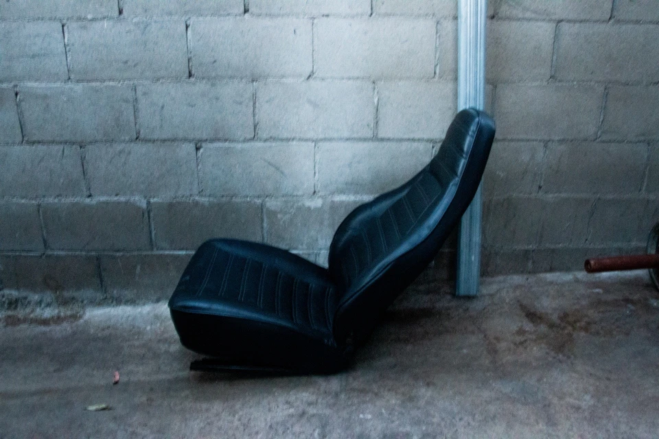 Asiento pasajero delantero vintage Porsche 911 años 70-80 Foto 2 de 4