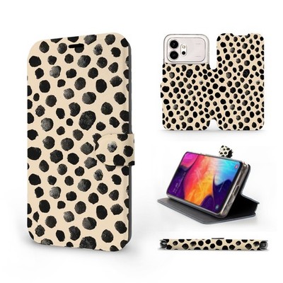 Mobiwear Hülle für Huawei Honor 600 | Book Motiv Tasche Flip Case Cover