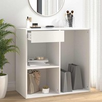 Kosmetikschrank Weiß 80X40X75 Cm Holzwerkstoff