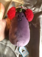 100% Genuine Jellycat Toastie Vivacious Red Aubergine (Retired) Brand new & tags