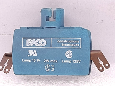 BACO 23EB Lampenfassung Modul 400V Max 2,6W Max 3PCs IN Lot