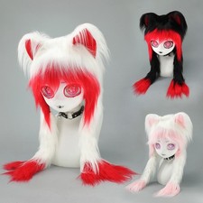 Comic exhibition cosplay headgear Kigurumi Lolita cat ears cos plush animal head