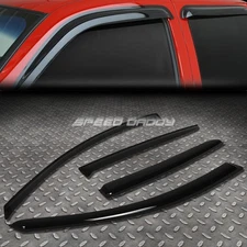 FOR 12-19 NISSAN VERSA SEDAN SMOKED WINDOW VISOR SHADE/SUN WIND/RAIN DEFLECTOR