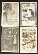 Lot 4 Silent Film Heralds Equitable Motion Pictures Selznick Mary Boland