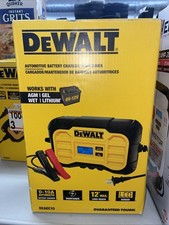 NEW DeWALT  10 AMP - 6V/12V  AUTOMOTIVE BATTERY CHARGER / MAINTAINER / DXAEC10