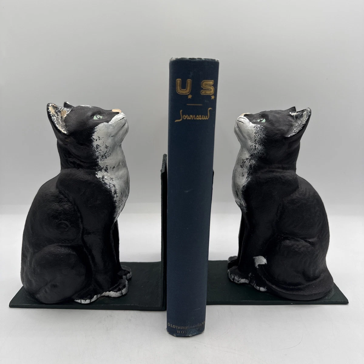 Cat Bookends In Collectible Book Ends for sale | eBay