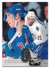 PETER FORSBERG ROOKIE 1994-95 FLAIR 146 QUEBEC NORDIQUES COLORADO AVALANCHE HOF