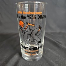 Pro Of The Year Danny Shelton Legion Dinner Glass 2017 HTF