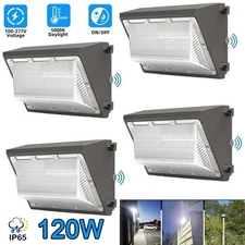 120W Led Wall Pack Light Outdoor Commercial Industrial Security Wall Light 5000K