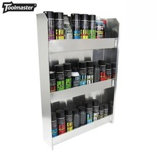 Gabinete de almacenamiento de aceite de aluminio estante soporte remolque organizador para garaje tienda