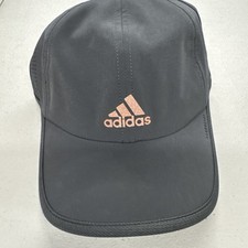 Adidas Aero Ready Gray Ball Cap Hat Adjustable Lightweight Big Kids/teens