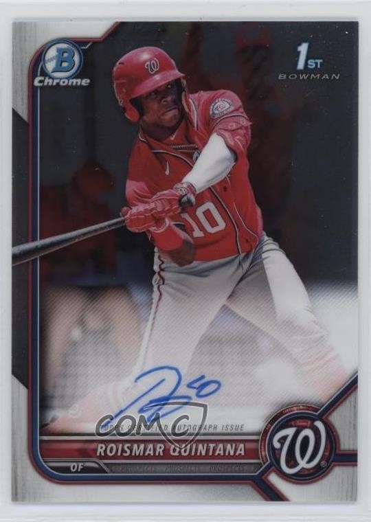 2022 Bowman Chrome Prospect Auto Roismar Quintana #CPA-RQ Auto