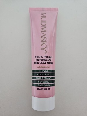Mudmasky Pearl Polish Superglow Pink Clay Mask NEU&OVP