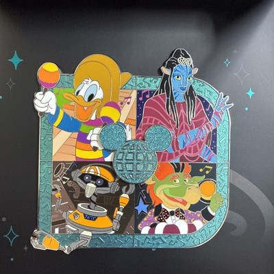 Disney Parks 2026 Artist Series Donald Duck Avatar Star Wars Jumbo Pin Le200