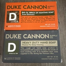 DUKE CANNON Hunting Soap Industrial Scent Eliminator Heavy Duty Hand Soap Pumice