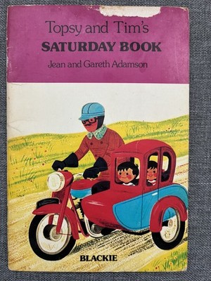 Topsy And Tim's Saturday Book; Jean And Gareth Adamson Blackie Handy Book 1977