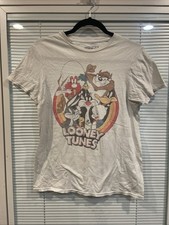 Vintage Looney Tunes T-shirt Size Small Bugs Bunny Taz Tweety 90s