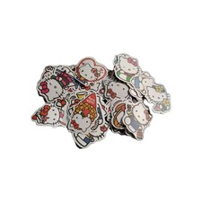 10 Pieces Sanrio Hello Kitty Stickers Random Assorted Small Paper Journal Craft