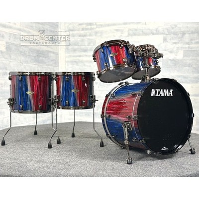 Tama Starclassic Limited Edition Walnut/Birch 5pc Drum Set Crimson Sapphire
