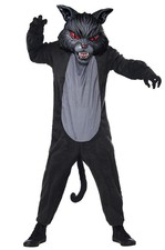 Black Cat Fight Scary Child Halloween Costume